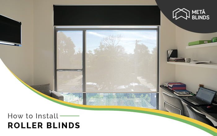 how to install roller blinds