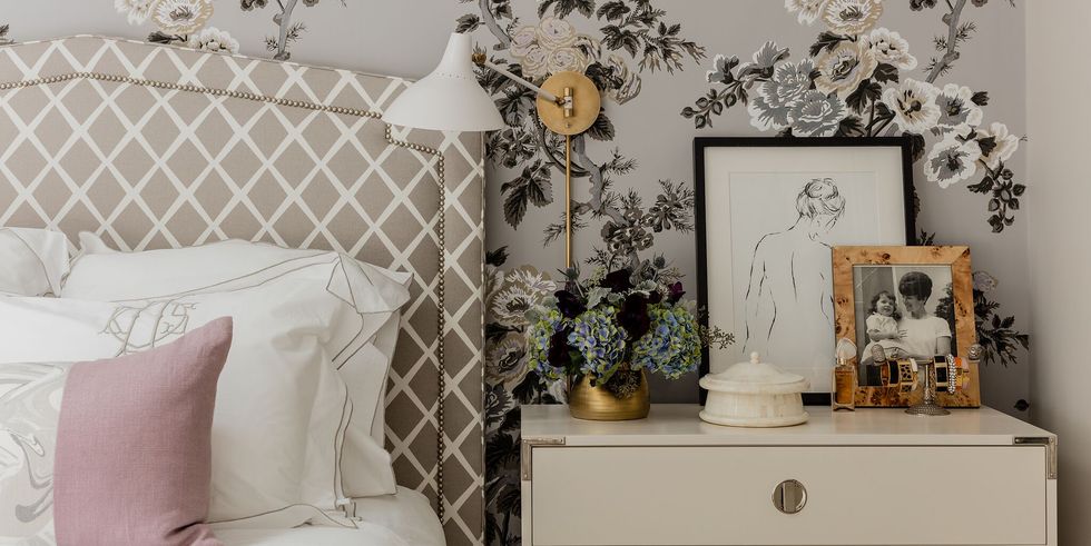 rel= floral interior design trends