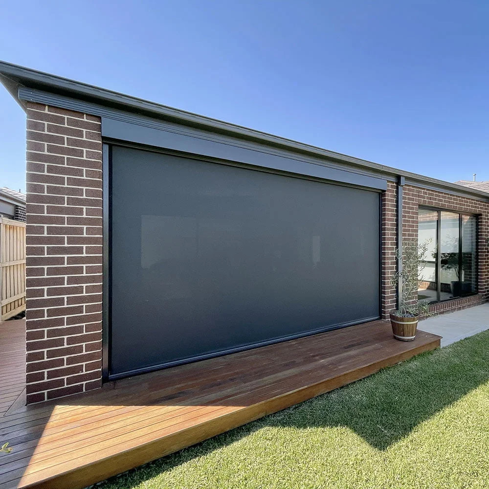 How do you get benefits from outdoor blinds? image