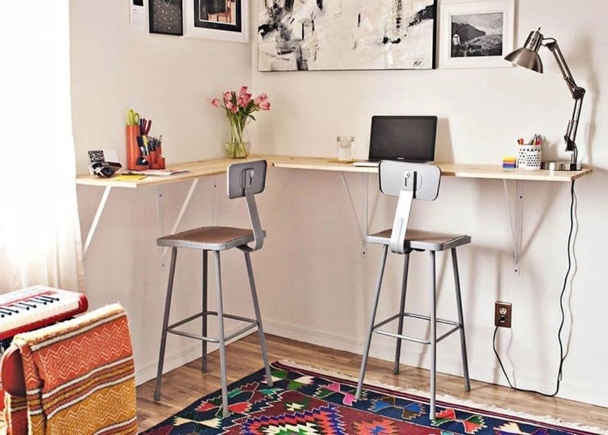 Make Use of the Standing Corner Desks image