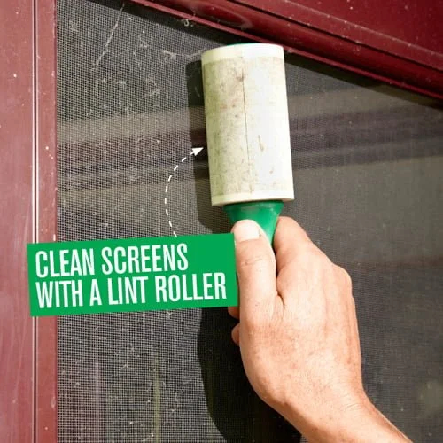 Fly Screen with Lint Roller image