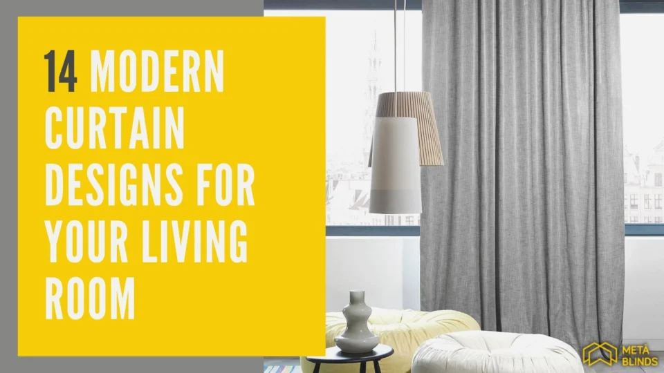 14 Modern Curtain Designs For Your Living Room