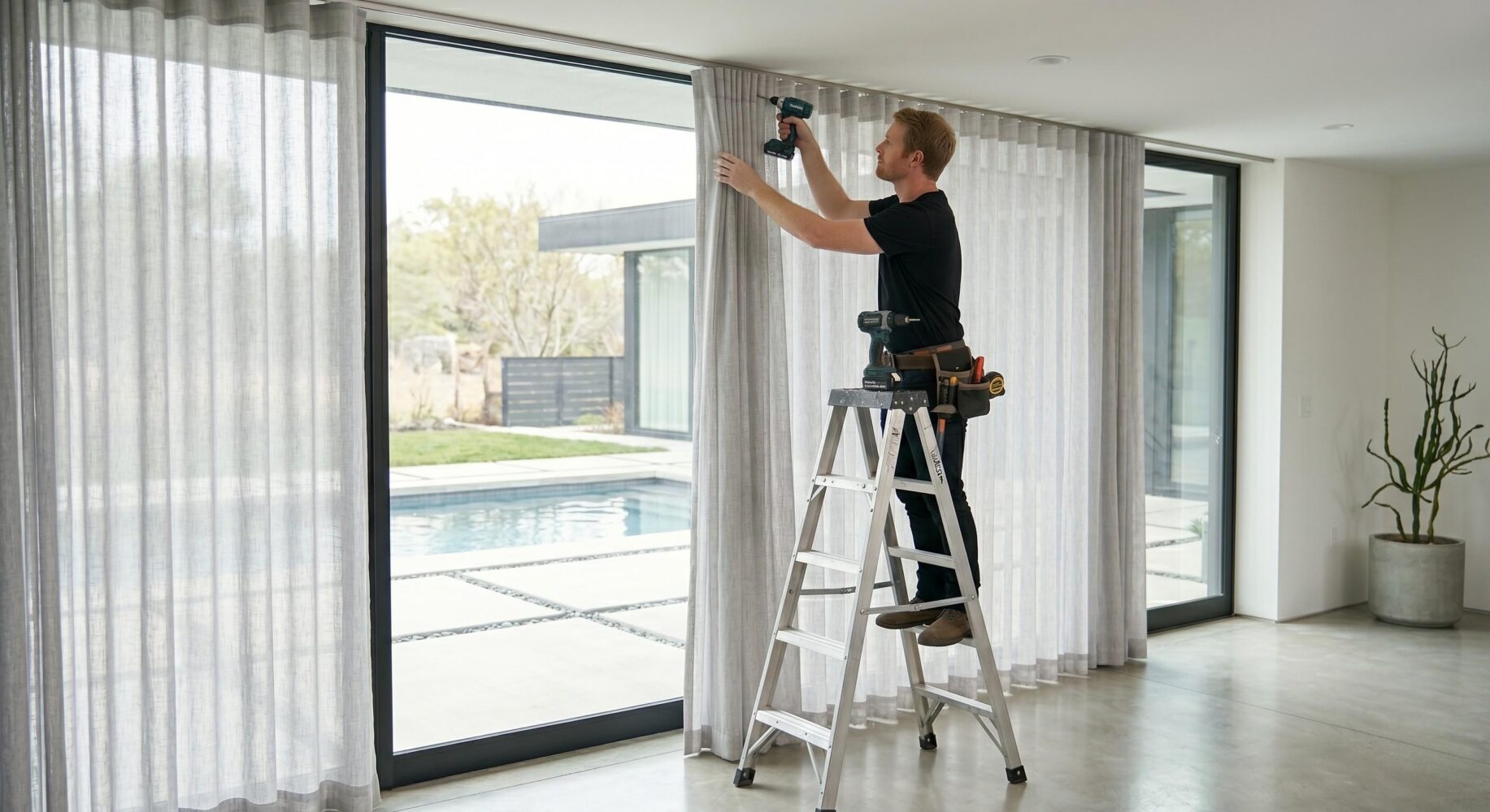 Installing Curtains