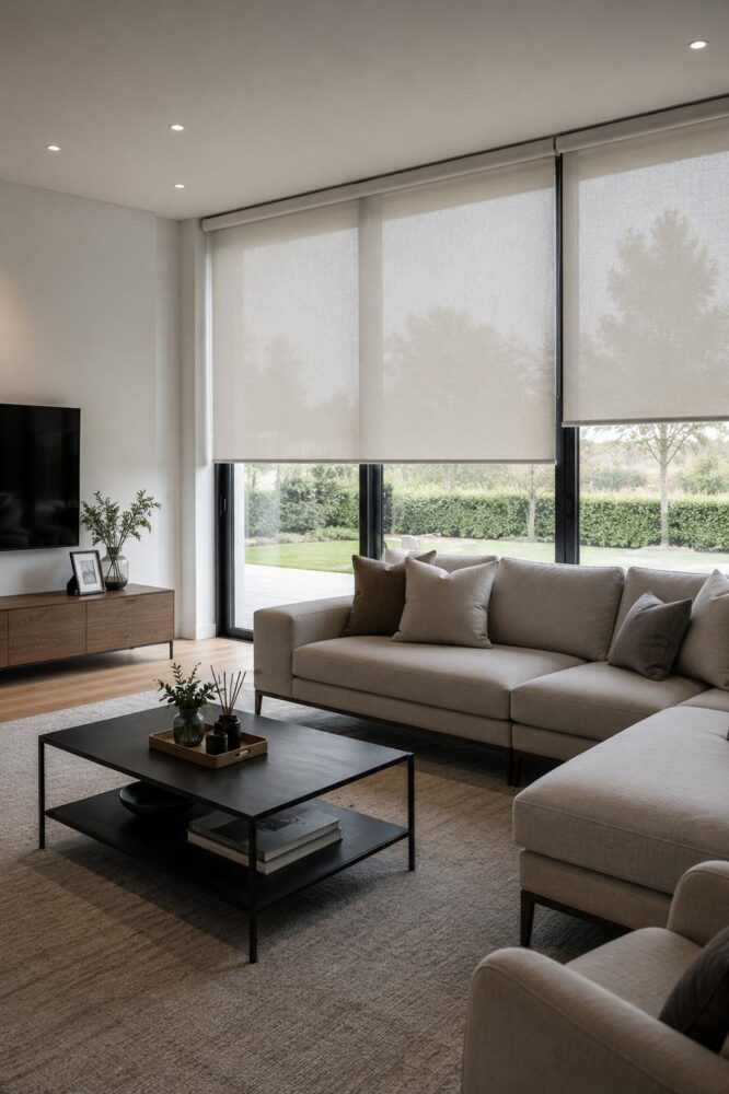 Motorised Screen Blinds