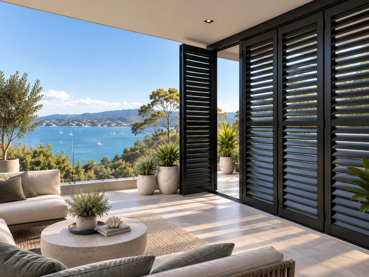 Aluminium Plantation Shutters Costal